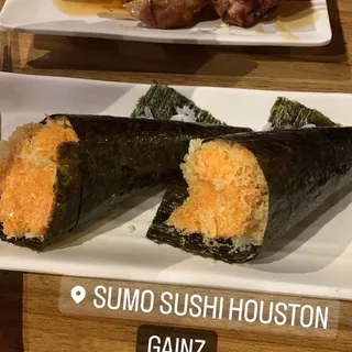 Spicy Salmon Hand Roll