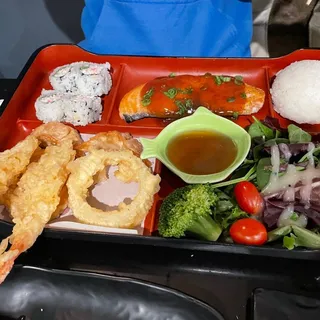 Salmon Teriyaki Bento Box