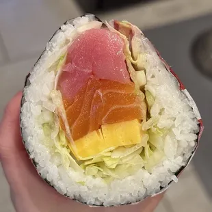 Sumo 11. Sumo's Roll Sushi Burrito