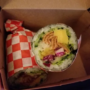 Delicious Buddha delight (vegetarian). Very tasty and filling!