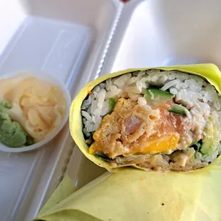 Rikishi sushi burrito