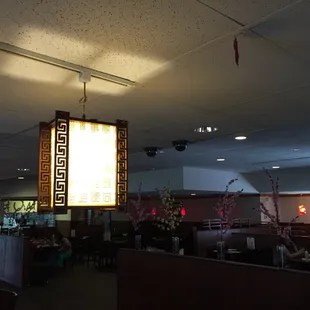 The ambiance is nicer than most.