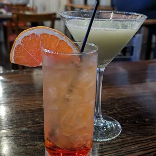 Mai Tai &amp; wasabi martini