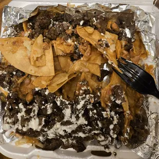 nachos, food