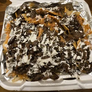 nachos, food