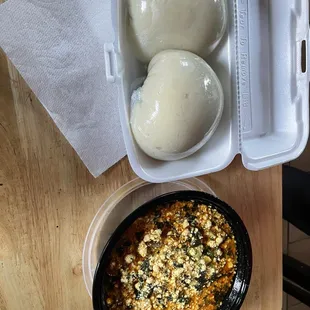 Fufu Combo Goat Meat o