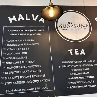Menu board