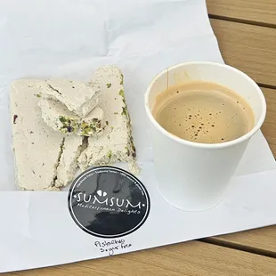 Halva and Turkish Coffee