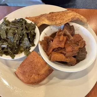 Catfish dinner