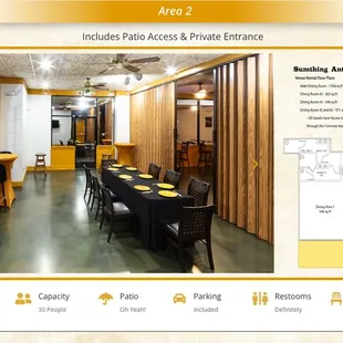 the interior of a restaurant