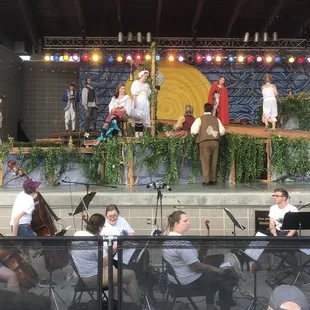 Into the Woods - before the show started