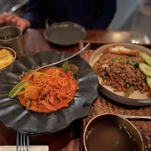 Cal-Train Fried Rice, Kabocha Curry