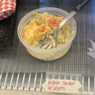 Potato salad with eggs  June 2023