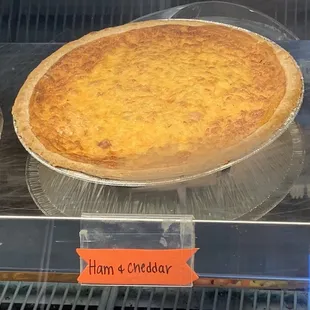 Ham and cheese quiche  June 2023