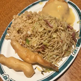 Shrimp and egg fo yong