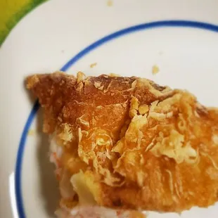 My one piece of shrimp toast, that I actually got to eat!