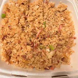 Pork fried rice