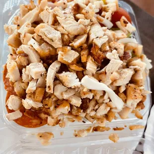 $4 small chicken antipasto salad, Fantastic price and deal!