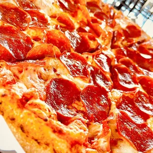 Great specials, pepperoni pepperoni pepperoni