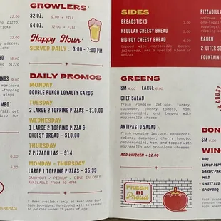 Menu two