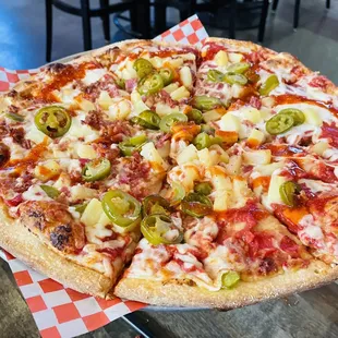 Pizza  Spicy Hawaiian Pizza