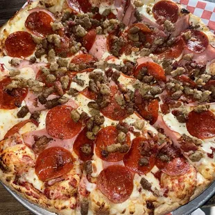 The Meats Pizza