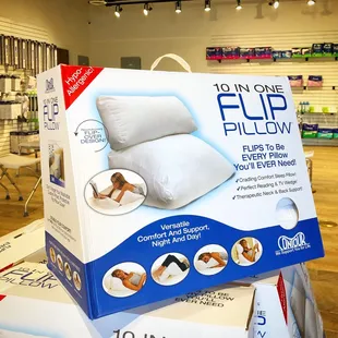 10 in ONE FLIP PILLOW by Contour Living $39.99