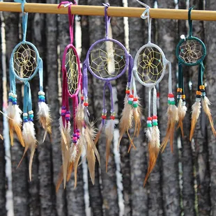 New to SCT Multi Colored Dream catchers - by Titania Yazzie