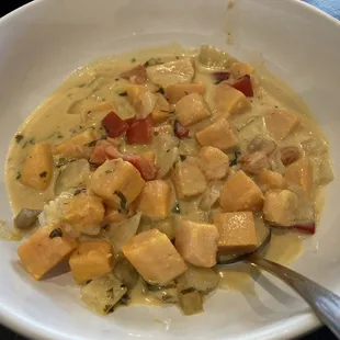 Sweet Potato and Mango Thai Curry Bowl ...