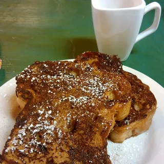 Rum Raisin French Toast Breakfast