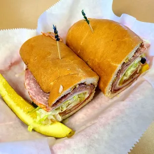 Hart attack - Italian sub - just fair - meat combo works, but sandwhich itself was too bready and dryer than a desert.