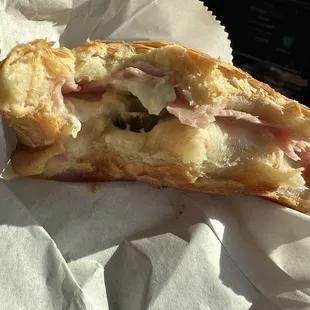 Ham and Cheese Croissant Jalapeo