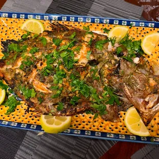 My grilled John Dory dish