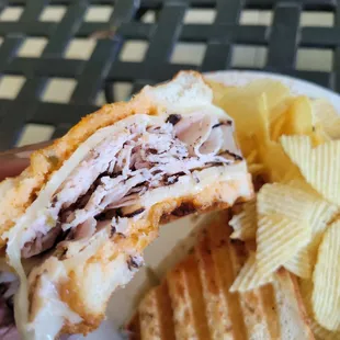 Turkey reuben no sauerkraut