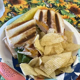 Sunshine turkey panini