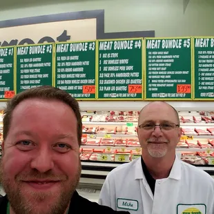 We offer great deals on meat bundles.  Come ask Mike about it!
