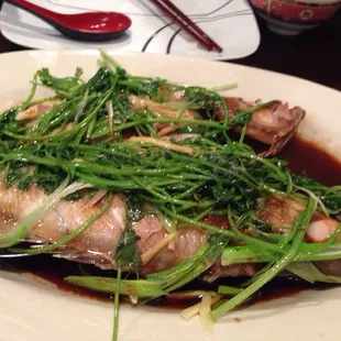 Steamed Fish