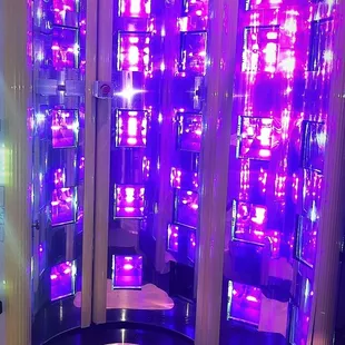 Sun Shower, High pressure stand up bed.