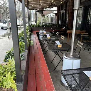 Outdoor seating