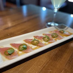 Hamachi Carpaccio