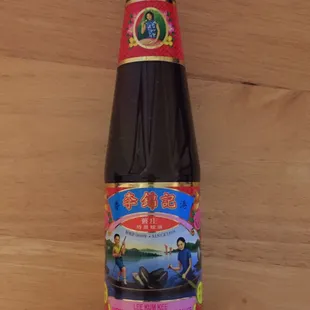 Lee Kum Kee Premium oyster sauce at $3.29 a bottle.