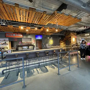 Upstairs bar