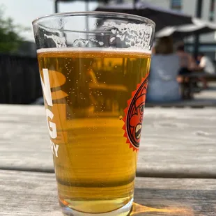 a pint of beer