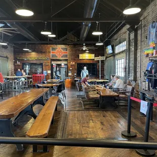 the inside of the restaurant