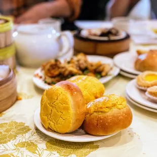 Salted Egg Yolk Buns