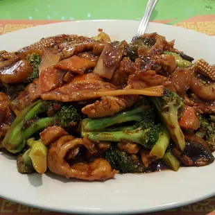 Hunan chicken!