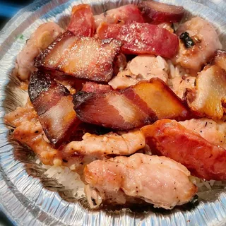 Preserved Meat and Spare Rib Clay Pot