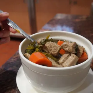 Watercress Duck Gizzard Soup