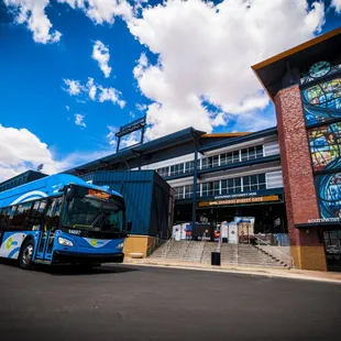 Bus at Southwest University Ballpark