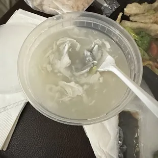 Mystery soup.